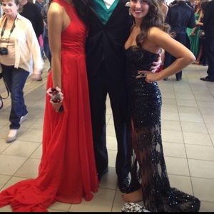 Dresses - Black, Sequin, Prom dress. Dresses - Black, Sequin, Prom dress.